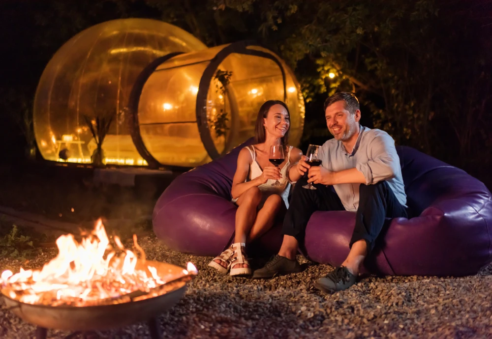 clear bubble tent